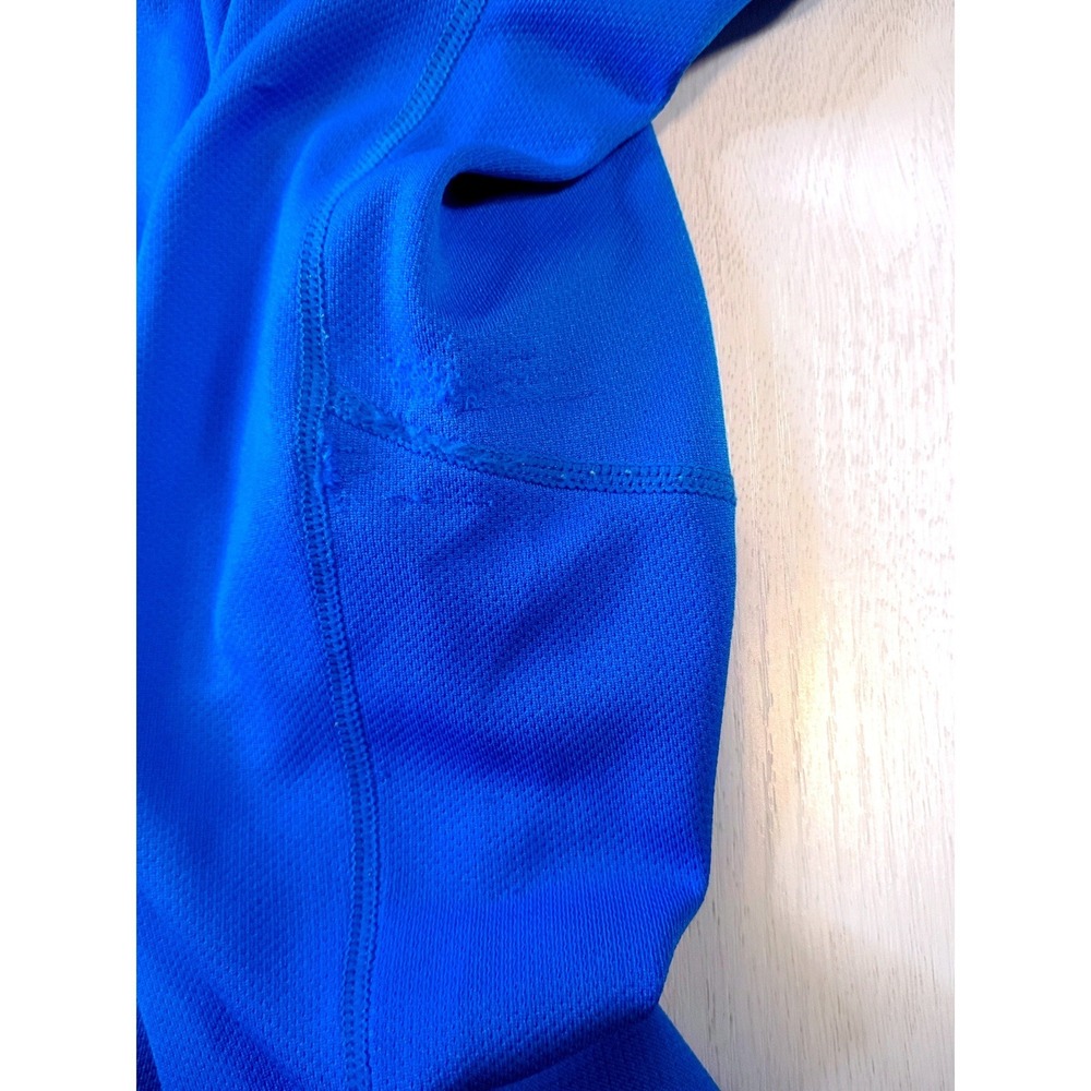 Nike Running Dri-FIT Shirt Mens Large Blue Short Sleeve Performance Tee L - Picture 6 of 8